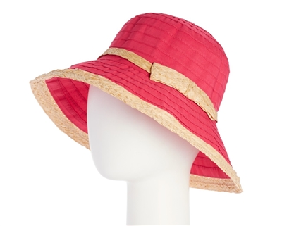 bulk hats - wholesale crusher hat - upf 50 sun protection womens ribbon hat