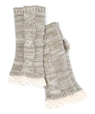 Wholesale Fingerless Gloves with Lace
