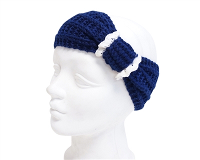 Wholesale Knit Headbands with Lace