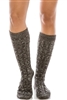 Wholesale Long Marled Knit Boot Socks