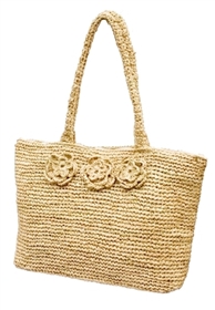 wholesale handwoven raffia beach tote bag