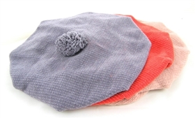wholesale dollar beret chenille for women