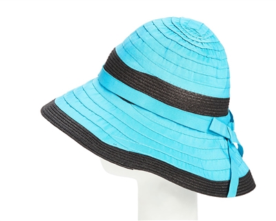 wholesale ribbon-straw bucket hat