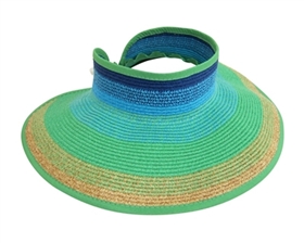 Wholesale Sun Visors - Roll-Up Hats, Clip On, and More!