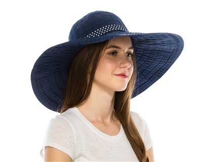 585 Wide Brim Packable Sun Hat - UPF 50+