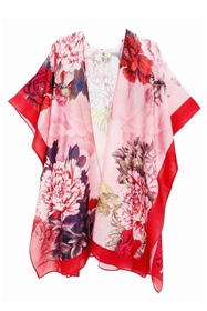 wholesale summer kimonos pink