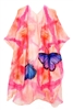 pink wholesale tie die beach coverups wholesale summer kimonos