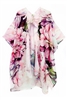 wholesale summer kimonos prints pink peonies