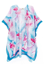 wholesale summer kimonos - flamingos
