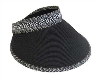 wholesale tribal visor - large brim