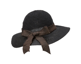 Bulk Transitional Hats - Fall Hat w Bow Wholesale Hat