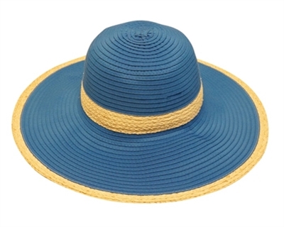 wholesale hats sun protection upf 50 wide brim ribbon crusher hat