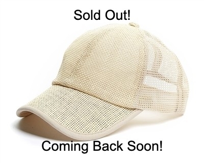 Wholesale Womens Straw Baseball Hat and Trucker Caps for Ladies