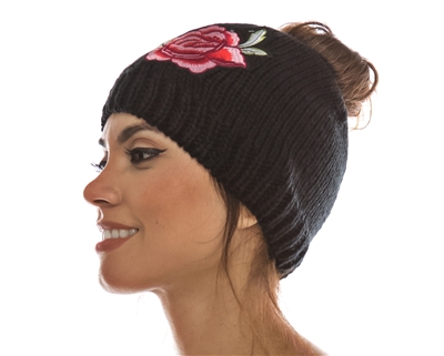 wholesale beanie womens winter hats flower