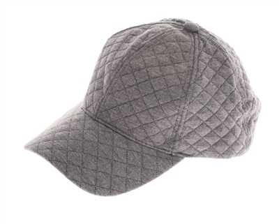 wholesale fashion quilted baseball hats - womens winter caps