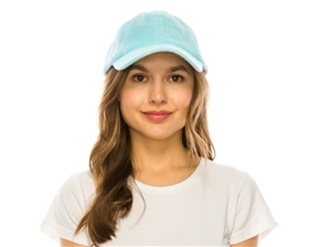 Wholesale Terry Cloth Baseball Cap Womens Beach Hat