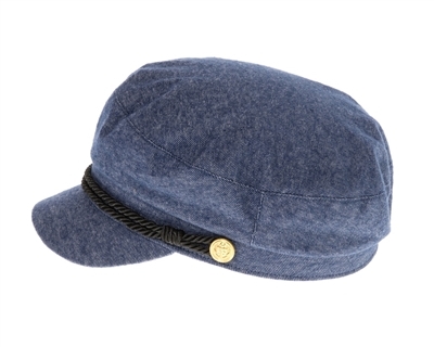 bulk fishermans caps - wholesale denim cadet hats