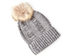 wholesale beanies real fur pom - marled beanie hats wholesale los angeles california usa winter hats wholesaler
