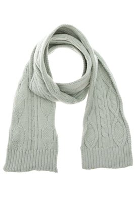 wholesale kids scarves - cable knit scarves - winter girls scarves wholesale