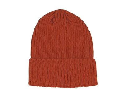 Wholesale Unisex Rib Knit Cuff Beanie