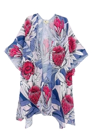 wholesale summer kimonos los angeles - floral print