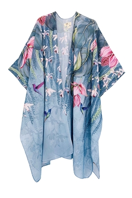 wholesale summer kimonos los angeles - floral print