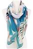 wholesale summer graphic print Scarf