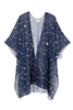 wholesale summer kimonos los angeles - constellations print