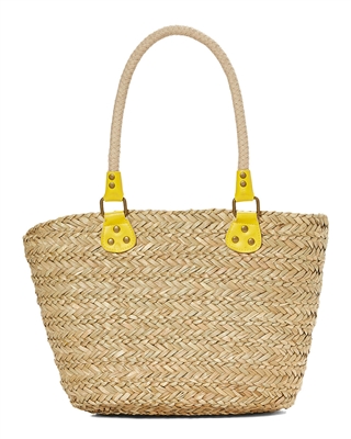 wholesale seagrass tote  rope handles