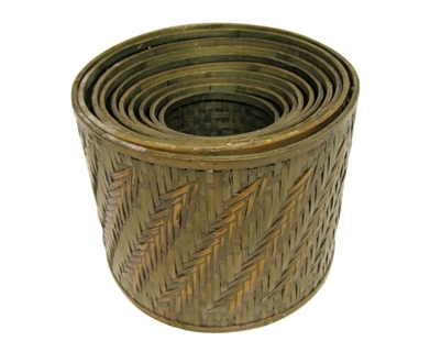 wholesale wicker baskets wholesale bamboo planters baskets for flower shop - los angeles california