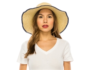 Wholesale Straw Sun Hats - Hand Crocheted Toyo