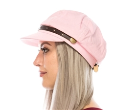 leather caps for ladies