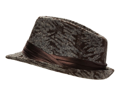 bulk womens fedora hats - wholesale animal print fashion accessories