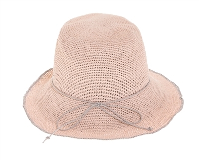 wholesale summer hats - wholesale straw hats fine crochet bucket hat