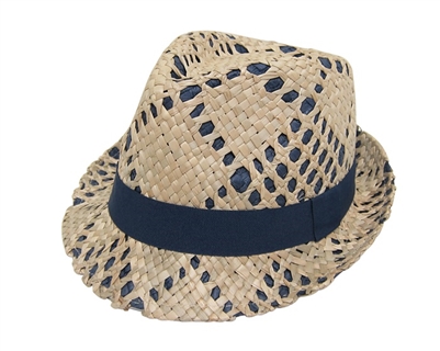 wholesale mens fedoras - handwoven straw fedora hats - mens beach hats wholesale