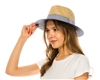 wholesale nautical seagrass panama hat