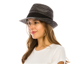 Wholesale Space Dyed Fedora Hats for All Seasons