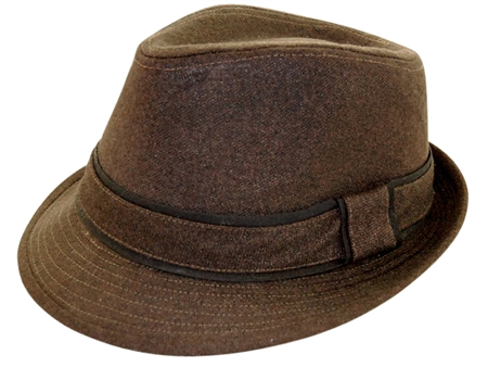 wholesale fedora  trimmed band