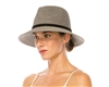 Wholesale Paper Raffia Straw Hats - Womens Fedora Hat