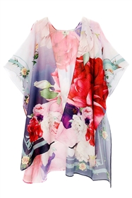 Wholesale Floral Beach Kimono