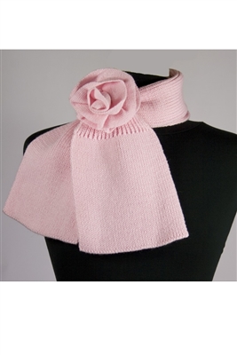 wholesale pink rosette neckwarmer