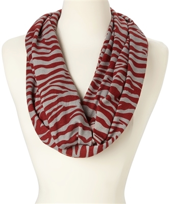 wholesale zebra print infinity scarf