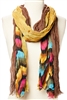 wholesale summer scarves - los angeles wavy striped scarf