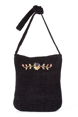 wholesale shoulder bag chenille fashion accessories los angeles