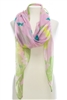 wholesale scarves summer butterfly print scarf
