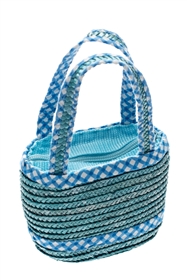 wholesale kids straw bags easter purses