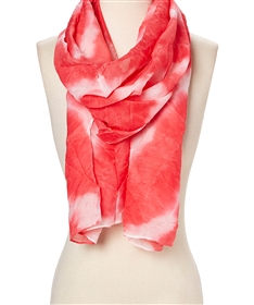 wholesale tie-dyed diamond pattern scarf assorted