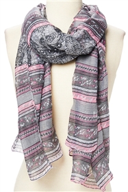 wholesale stripes  print scarf