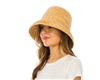 wholesale Straw Cloche Hat Upturned Brim