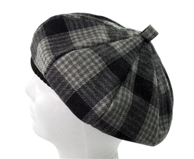 wholesale plaid berets - winter womens beret hats